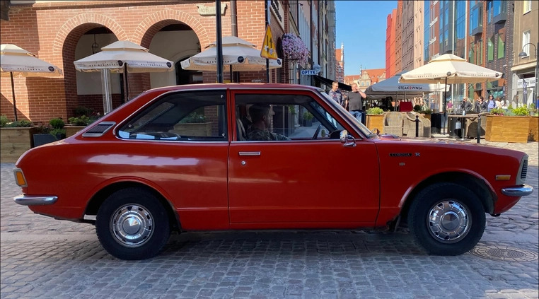 Toyota Corolla cena 29500 przebieg: 100155, rok produkcji 1978 z Gdańsk małe 277